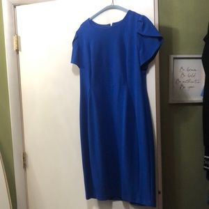 Cute blue summer Calvin Klein dress size 14. Stylish for summer evenings